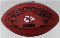 Patrick Mahomes Signed Super Bowl 54 Football