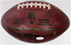 Kansas City Chiefs GU-Photo Matched Week 14 K-Football Signed Andy Ried - JSA
