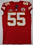 Frank Clark Game Issued Super Bowl 55 Jersey