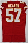 Alex Okafor Game Issued Supper Bowl 55 Jersey