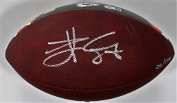 Travis Kelce Signed Photo Stat Chiefs Football - Becket