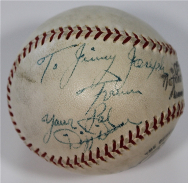 Dizzy Dean Signed Baseball - JSA Letter