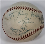 Dizzy Dean Signed Baseball - JSA Letter