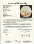 Dizzy Dean Signed Baseball - JSA Letter