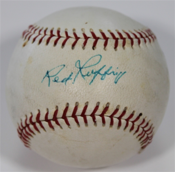 Red Ruffing Signed Baseball - JSA