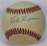 Ted Lyons Signed Baseball - JSA