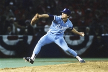 Kansas City Royals 1980 Championship Tickets 2 x Signed Danny Jackson - JSA 