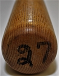 George Hendrick 1978 Game Used & Signed Bat - Pre PSA