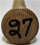 George Hendrick 1978 Game Used & Signed Bat - Pre PSA