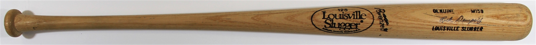 Rick Dempsey 1983-1986 Game Used Bat Pre-PSA
