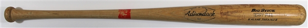 Terry Puhl 1977-1979 Game Used & Signed 155B Bat - Pre PSA