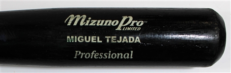 Miguel Tejada 2009 I113 Game Used Bat - Pre PSA