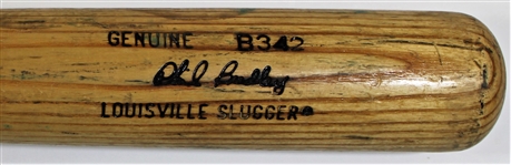 Phil Bradley 1989 B342 Game Used Bat - Pre PSA