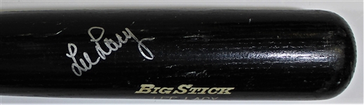 Lee Lacy 1985 279R Game Used & Signed Bat - Pre PSA