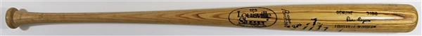 Dave Bergman 1989 S188 Game Used & Signed  Bat - Pre PSA