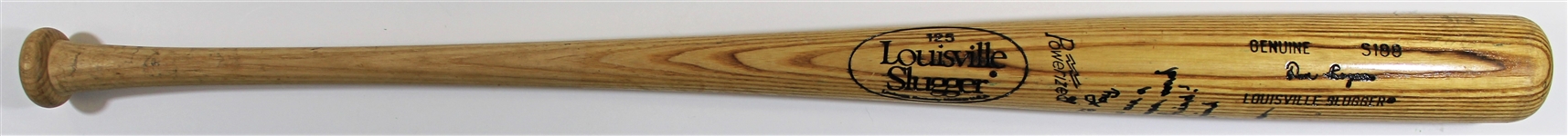Dave Bergman 1989 S188 Game Used & Signed  Bat - Pre PSA