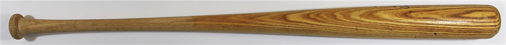 Dave Bergman 1989 S188 Game Used & Signed  Bat - Pre PSA