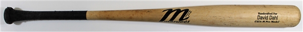 David Dahl 2014 CH26 Game Used Bat - Pre PSA Letter