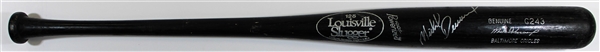 Mike Devereaux 1996 C243 Game Used & Signed  Bat - Pre PSA Letter