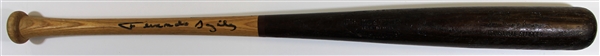 Fernando Gonzalez 1977-1979 K75 Game Used & Signed Bat - Pre PSA Letter