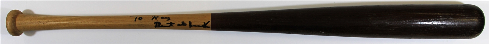 Fernando Gonzalez 1977-1979 K75 Game Used & Signed Bat - Pre PSA Letter