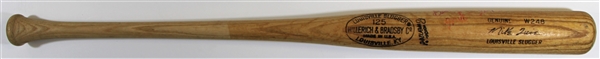 Mike Ivie 1977/79 W248 Game Used & Signed Bat - Pre PSA Letter