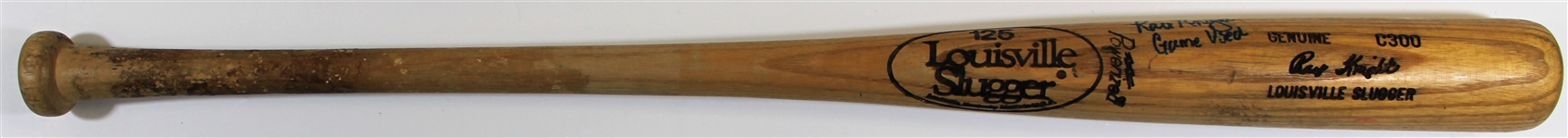 Ray Knight 1980/83 C300 Game Used & Signed Bat - Pre PSA Letter