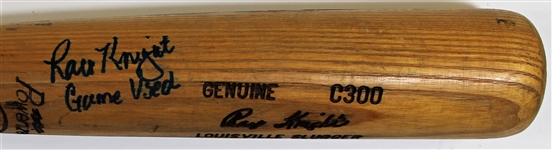 Ray Knight 1980/83 C300 Game Used & Signed Bat - Pre PSA Letter