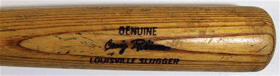 Craig Robinson 1976/75 K75 Game Used Bat - Pre PSA Letter