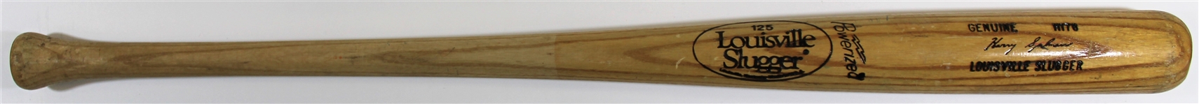 Harry Spilman 1986 H176 Game Used Bat - Pre PSA Letter
