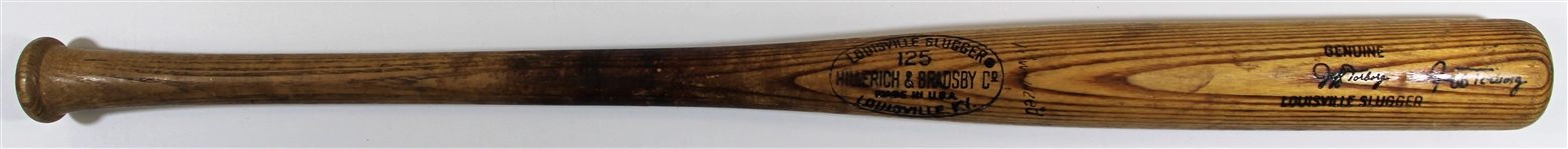 Jeff Torborg 1973/75 W240 Game Used Bat - PSA Full Letter