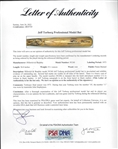 Jeff Torborg 1973/75 W240 Game Used Bat - PSA Full Letter