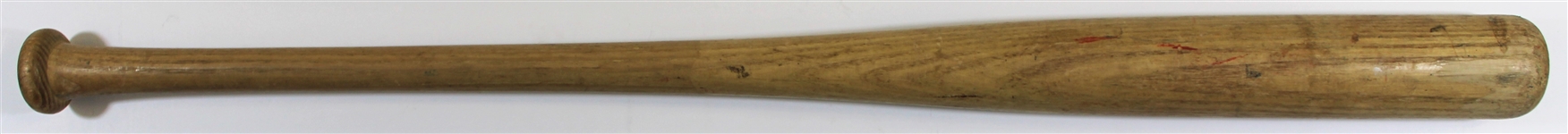 Jeff Torborg 1970/72 W240 Game Used Bat - Pre PSA Letter