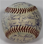 Kansas City Blues 1950 Team Signed Baseball