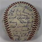 Kansas City Blues 1950 Team Signed Baseball