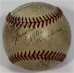 Kansas City Blues 1940 Team Signed Baseball