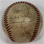 Kansas City Blues 1940 Team Signed Baseball