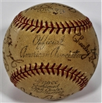 Kansas City Blues 1939 Team Signed Baseball 