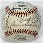 Kansas City Blues 1946 Team Signed Baseball