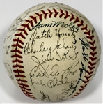 Kansas City Blues 1948 Team Signed Baseball
