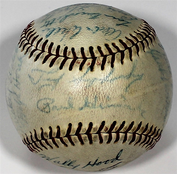 Kansas City Blues 1949 Team Signed Baseball