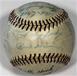 Kansas City Blues 1949 Team Signed Baseball