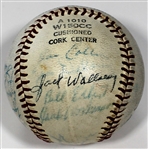 Kansas City Blues 1949 Team Signed Baseball