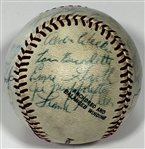 Kansas City Blues 1949 Team Signed Baseball