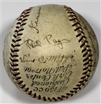 Kansas City Blues 1939 Team Signed Baseball