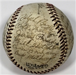 Kansas City Blues 1939 Team Signed Baseball