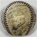 Kansas City Blues 1939 Team Signed Baseball