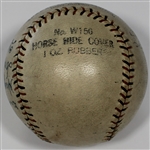 Kansas City Blues 1929 Team Signed Baseball