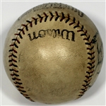 Kansas City Blues 1929 Team Signed Baseball