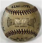 Kansas City Blues 1929 Team Signed Baseball